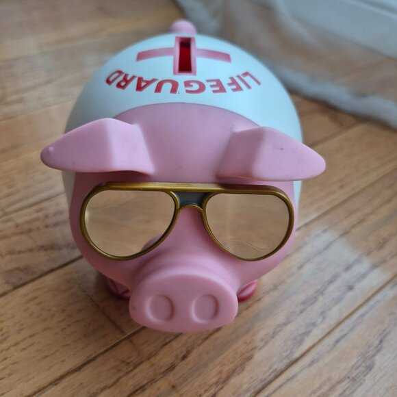 Old Navy Piggy Bank 2014 Lifeguard Collectible PVC - Picture 2 of 11